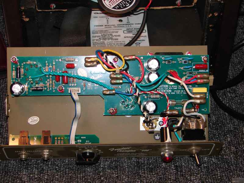 Drew's Geezer Amps Fender 600 Reissue Rebuild